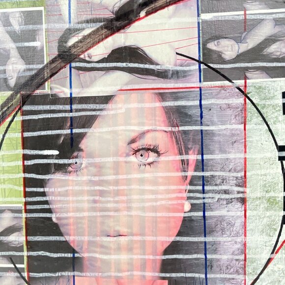 Trevor Williamson "Hollywood Faceless" Abstract Painting - Picture 16 of 16